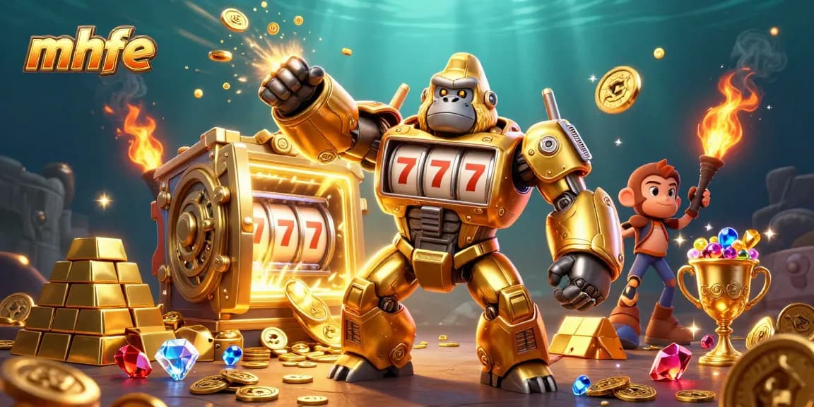 Engage in thrilling gameplay at mhfe's credit card casinos with golden treasures and dynamic elements.