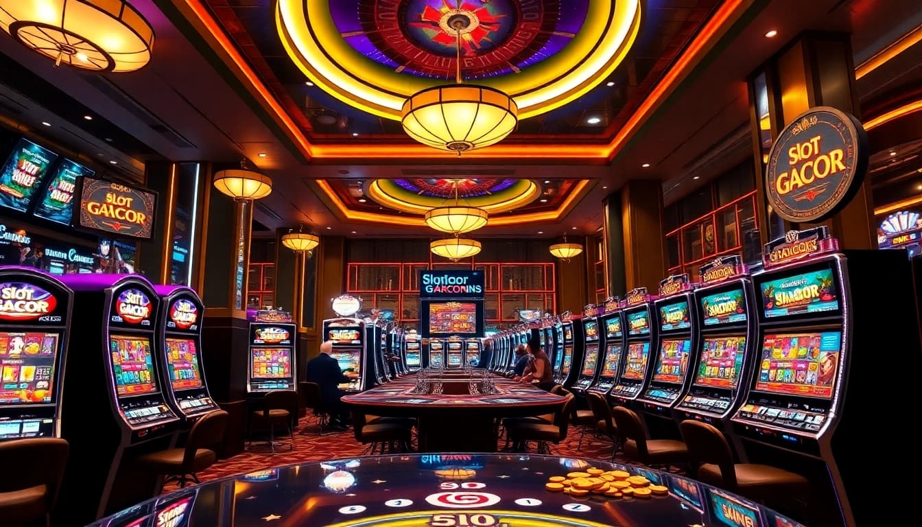 Experience thrilling wins with slot gacor hari ini at a glamorous casino.