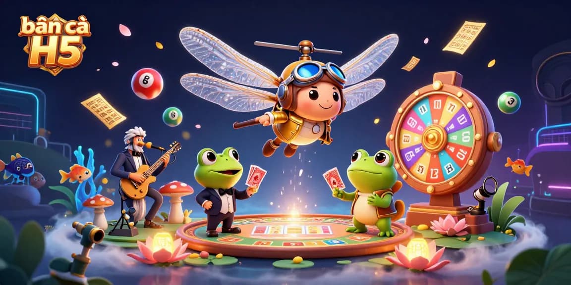 Catch fish and win big in bắn cá H5 with vibrant underwater graphics and dynamic action!