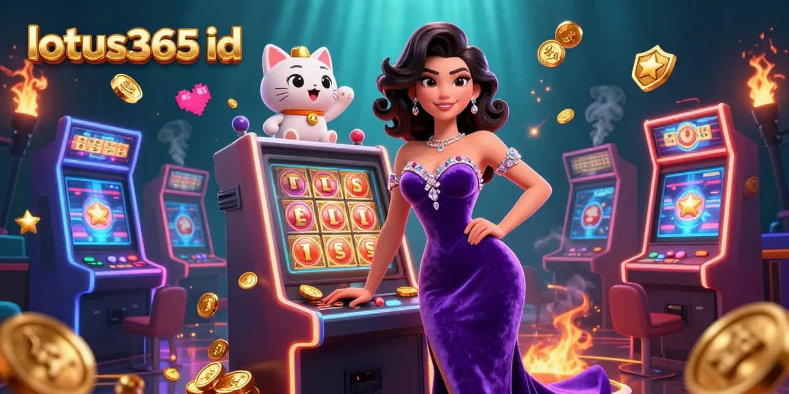 Spin to win with lotus365 id on a vibrant casino scene featuring thrilling slot elements.