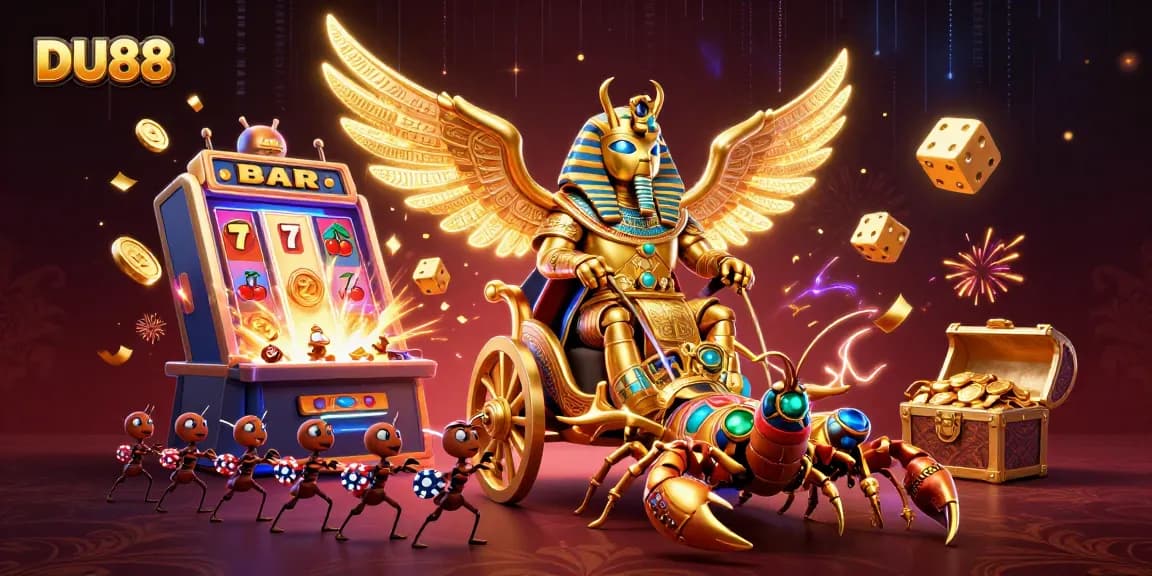 Experience thrilling gameplay with DU88, where colossal characters bring casino excitement to life!
