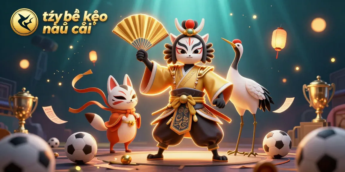 Engage with tỷ lệ kèo nhà cái in a vibrant sports betting scene featuring dynamic elements.