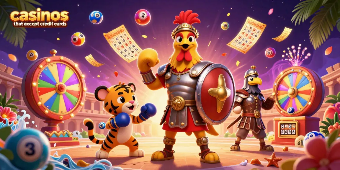 Experience the thrill of casinos that accept credit cards with vibrant, dynamic gameplay elements.
