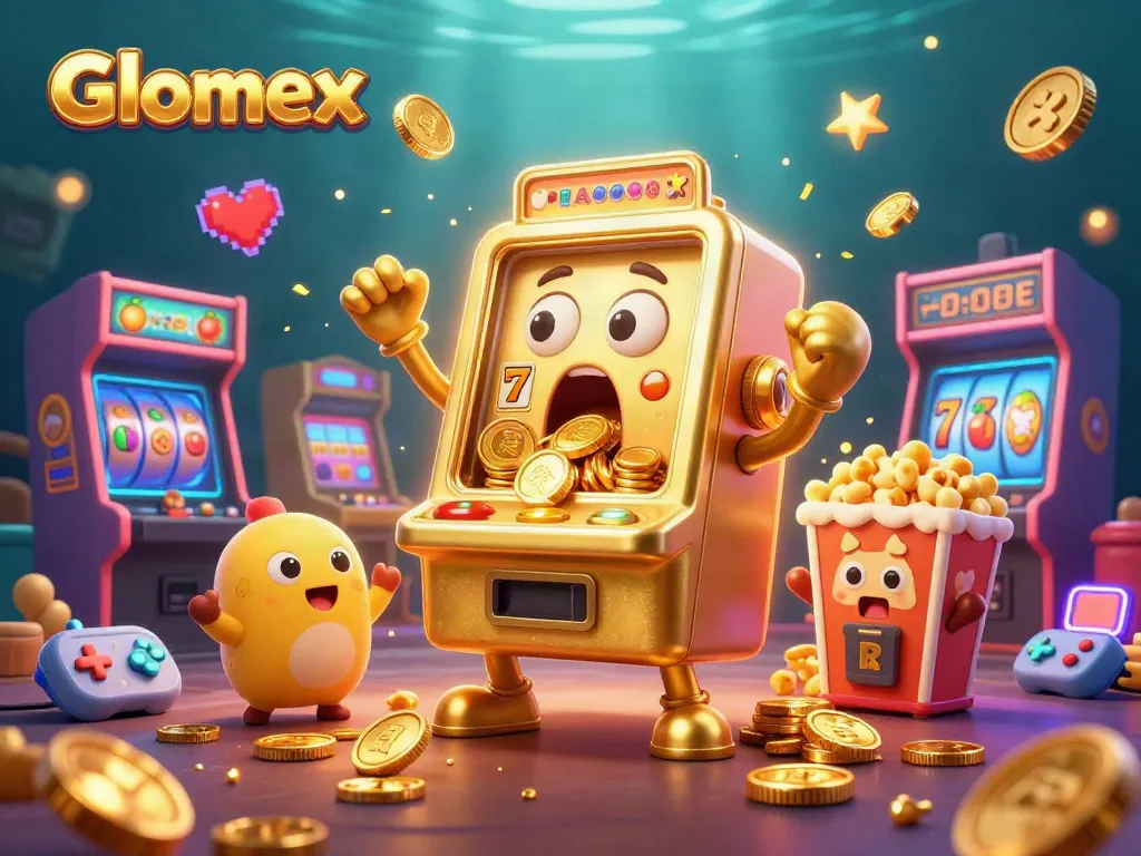 Unlock a winning experience with Glomex’s vibrant 3D slot scene, featuring dynamic jackpot action and lively characters.