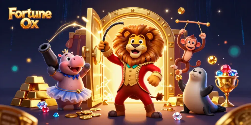 หมุนวงล้อสล็อต Fortune Ox ได้รับโบนัสและการชนะรางวัลใหญ่ในคาสิโนออนไลน์