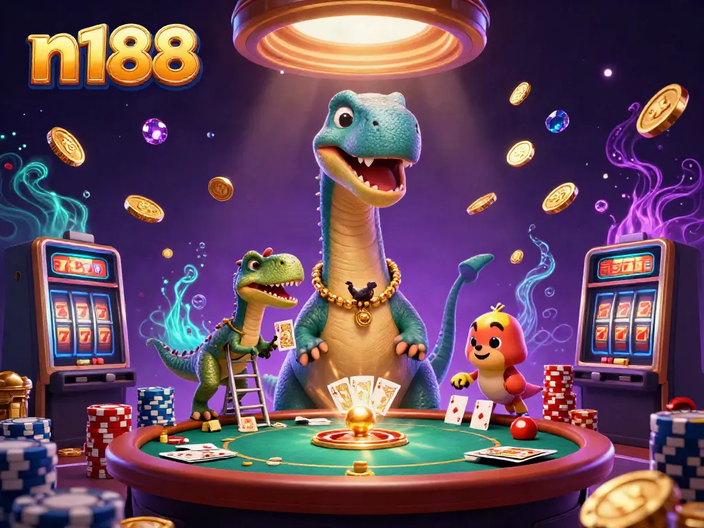 Join the action at n188 with 3D casino fun featuring dynamic characters and vibrant game elements.