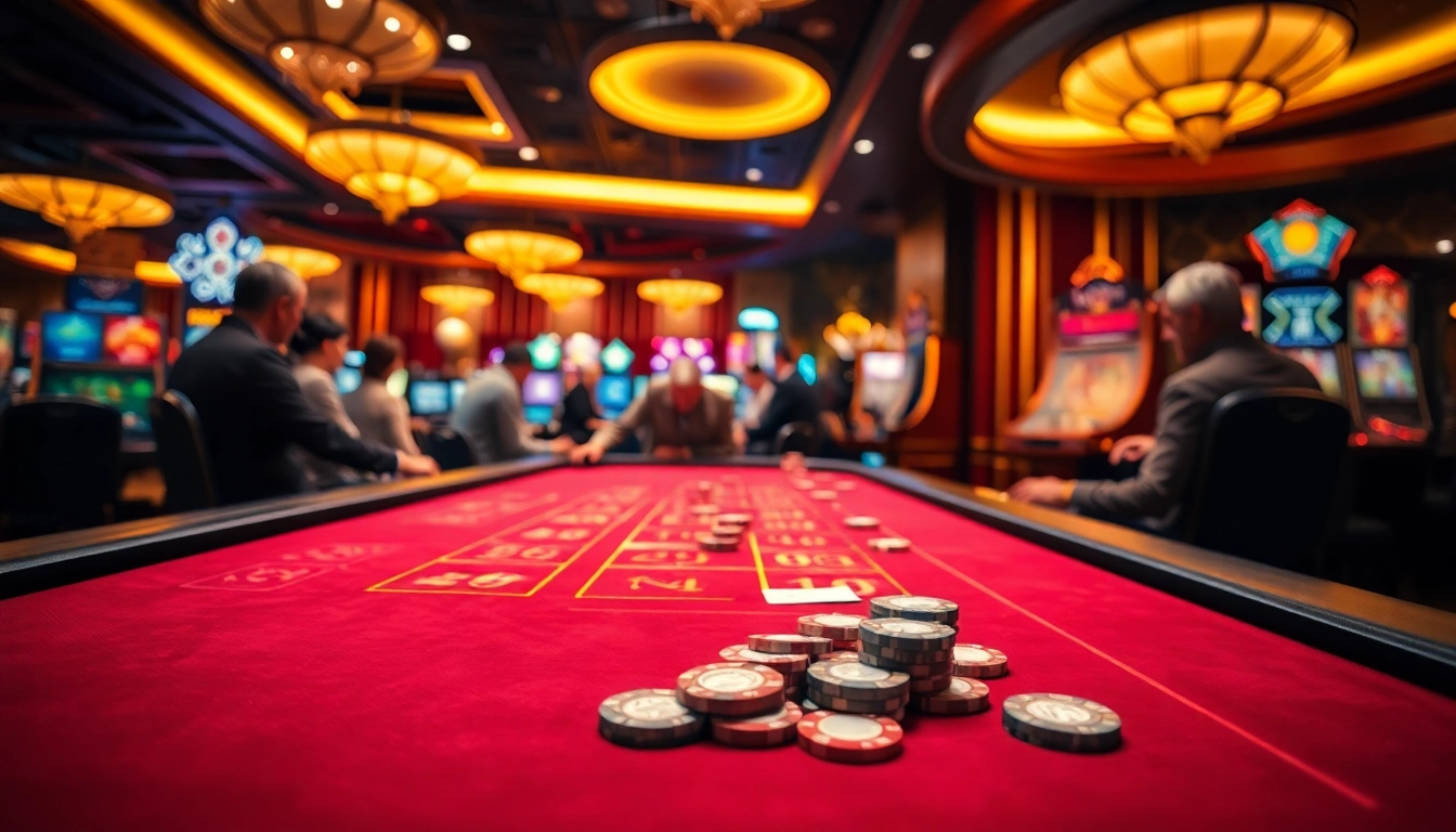 에볼루션이 포함된 생생한 라이브 카지노 경험에서 플레이어가 게임에 참여하고 있습니다.